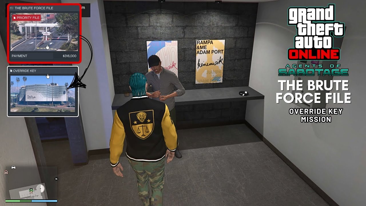 Easy Way to Find Jodi's Contact Location - The Override Key Mission| GTA ONLINE Agents of Sabotage