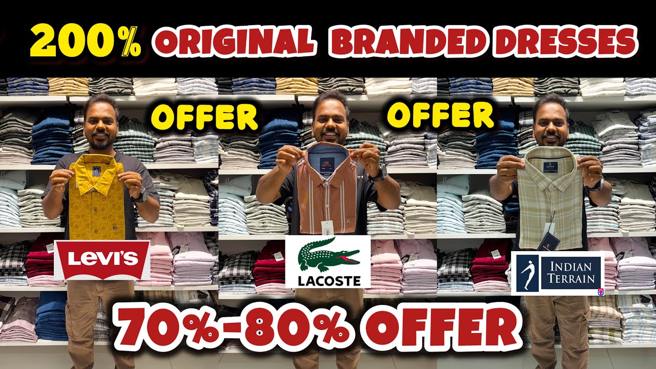 💥All Branded Shirts Just ₹499 Only| 70%-80% Offer| 200% Original Branded Dresses| Offer| Offer|