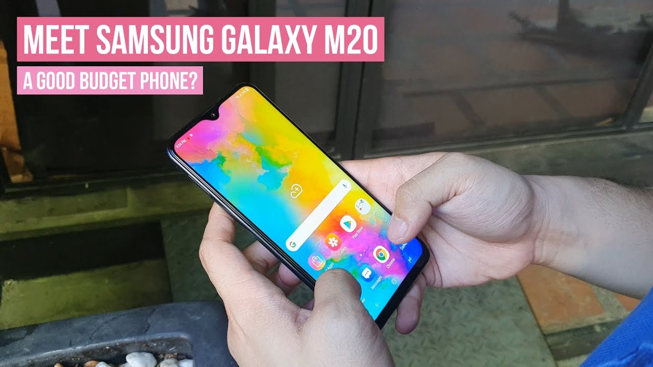 Meet Galaxy M20! Finally, a good budget Samsung phone?