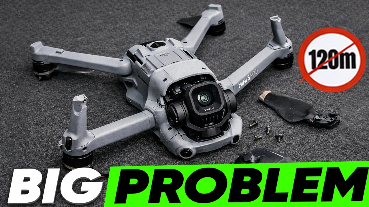 Обновление DJI Mini 5 Pro 1.19.5 — полный анализ! Новая проблема?