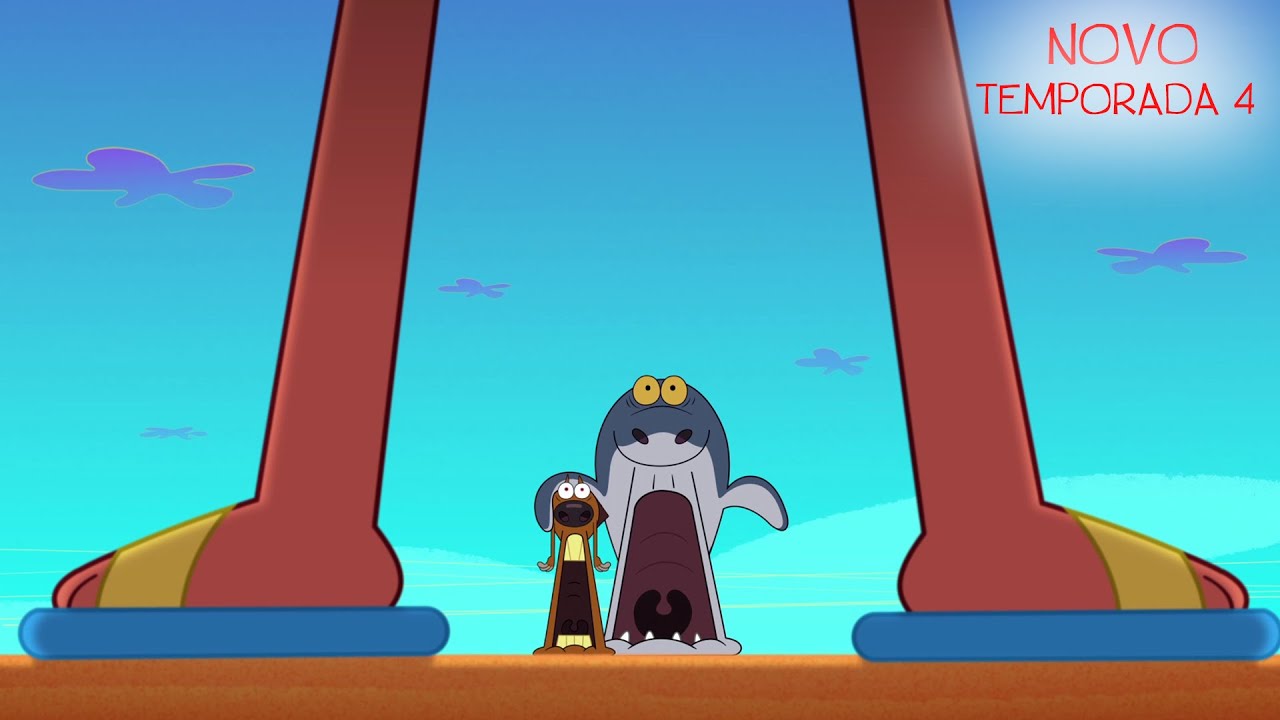 TEMPORADA 4 💥 ZIG e SHARKO 🌴 Sandálias mágicas (2/2) ✨ INÉDITO | Português Brasil | Cartoon for Kids