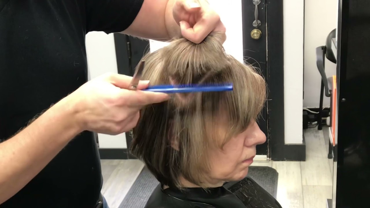 Invisible layers haircut tip