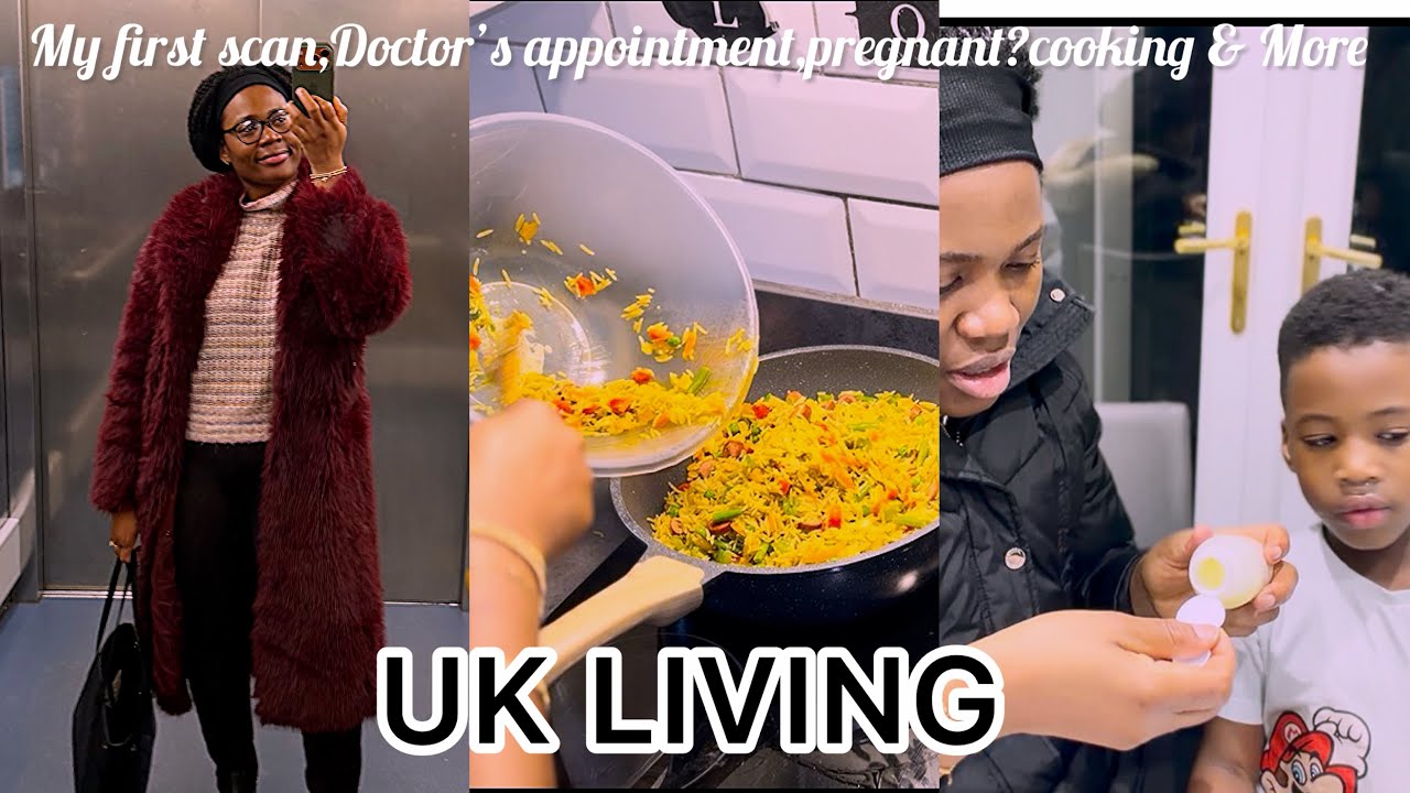 LIFE IN UK🇬🇧 Utrasound Scan | Having Triplets?Hosting,Doctor’s Appointment,Fried Rice Recipe & More