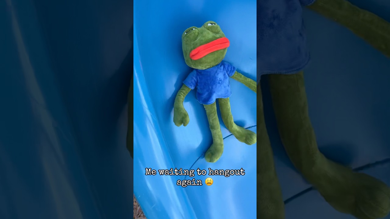 When??? #pepa #pepe #feelsgoodman #pepethefrog #sad #hangout