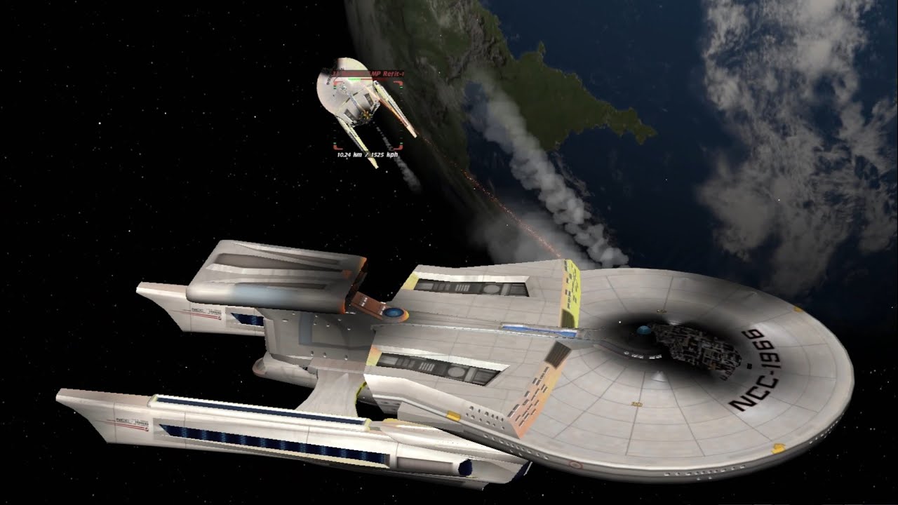 BAZ1701's JJ Sirius - Battle Tests! | Star Trek Bridge Commander