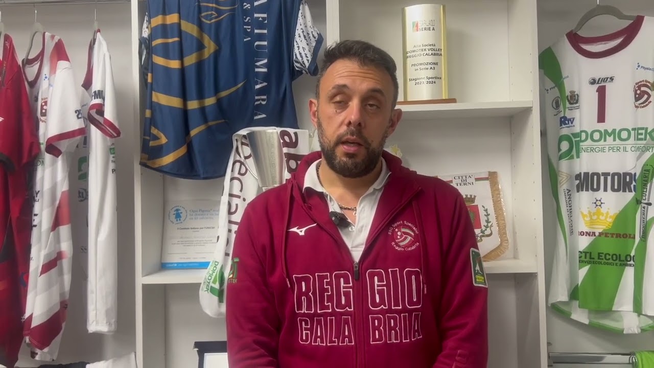 Polimeni(Domotek), felici della vetta ma ragioniamo partita per partita