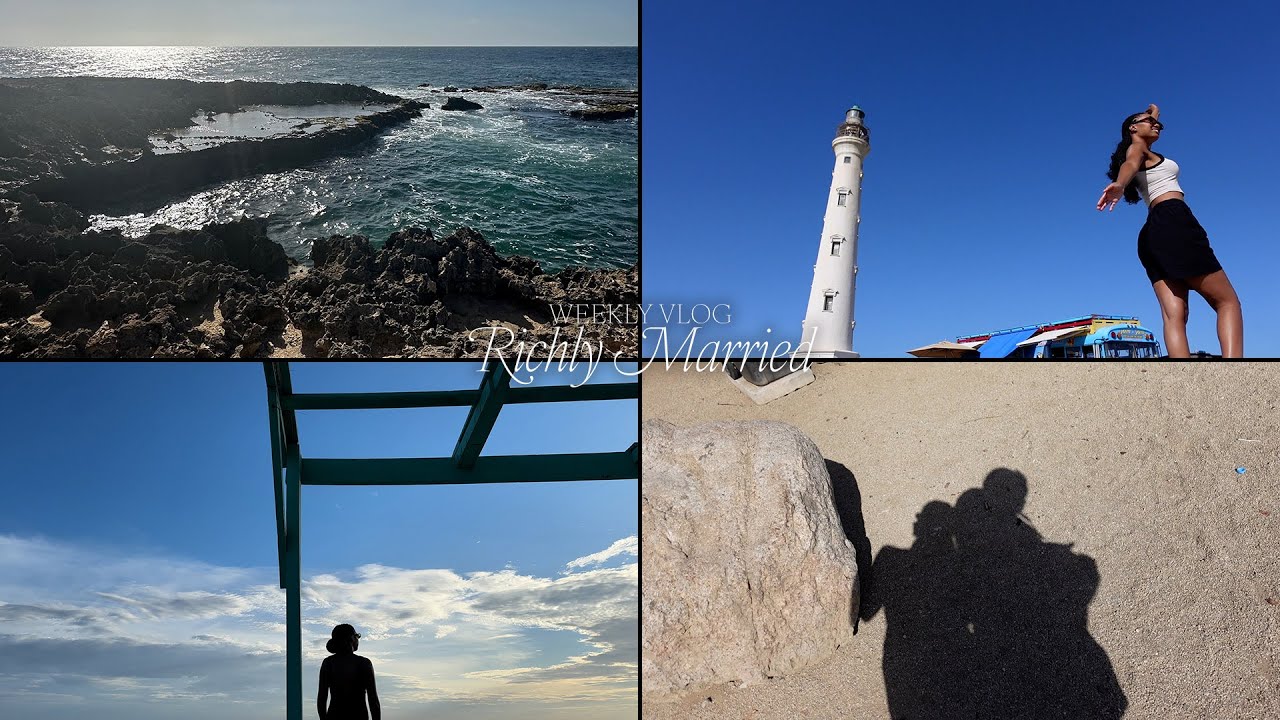 aruba diaries — things to do in aruba, wedding tips, makeup routine, marriage, honeymoon + more