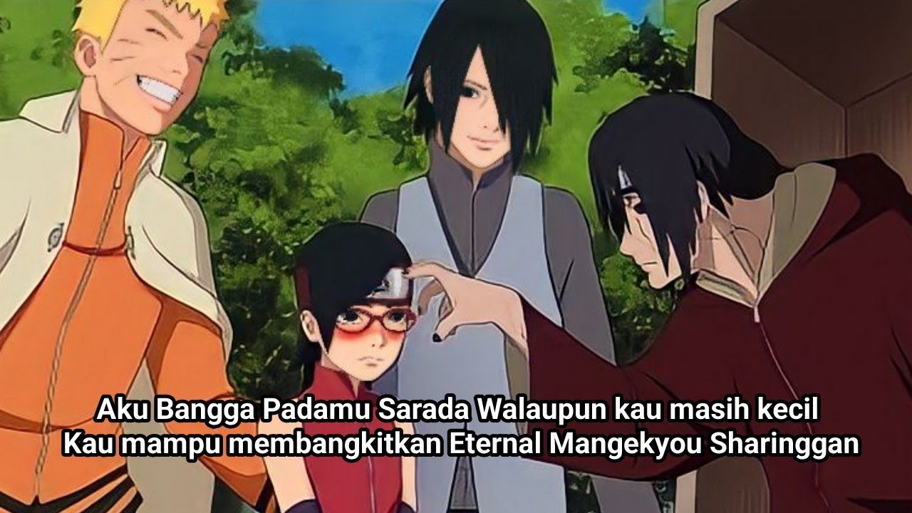 Kisah Kebangkitan Internal Mangekyou Sharingan Sarada
