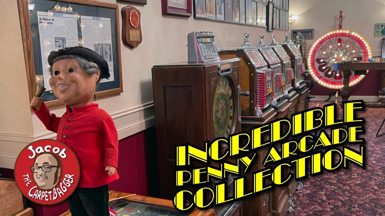 Amazing Penny Arcade Collection - Animatronics!  Fortune Tellers! Public Lung Testers!