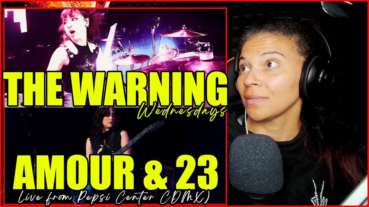 The Warning - Amour & 23 (Live from Pepsi Center CDMX) | Reaction