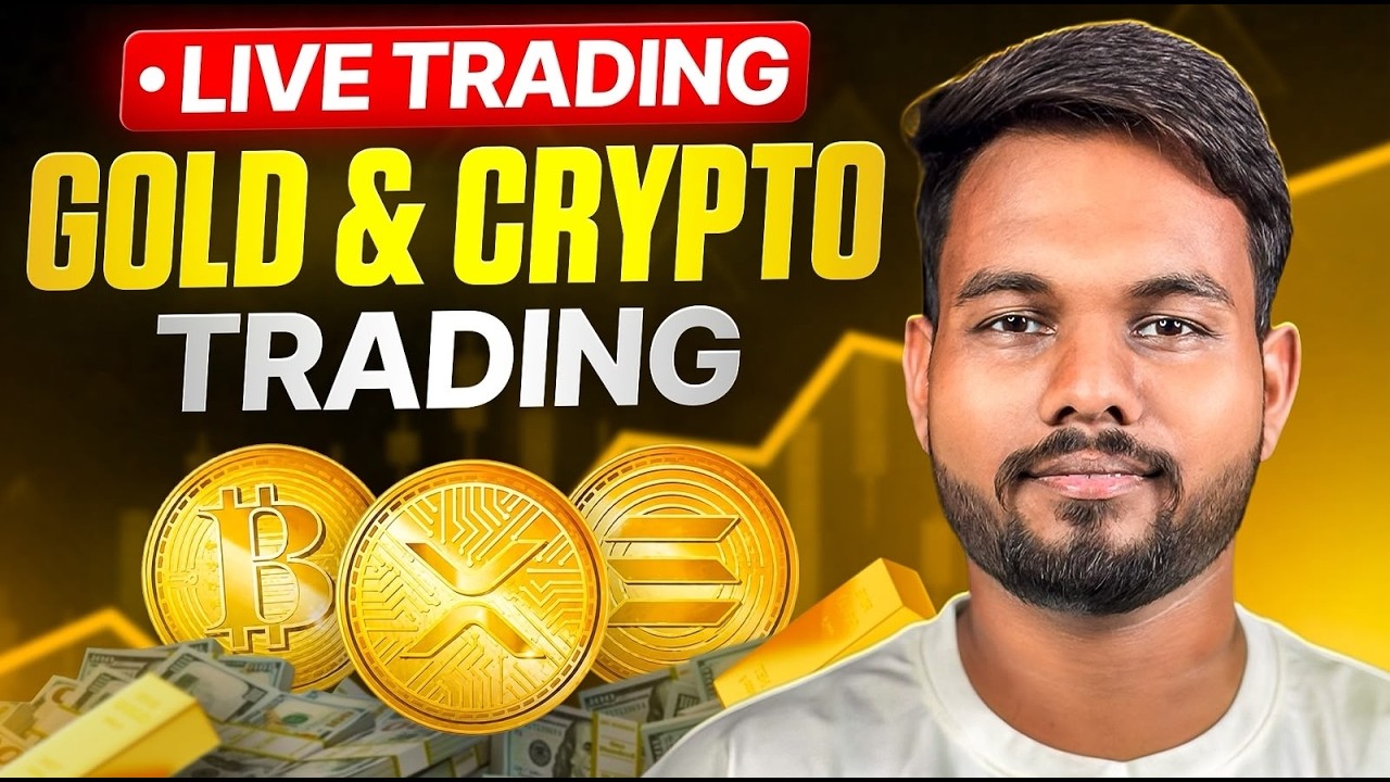 🔴 XAUUSD Live Trading Today | Gold & Crypto Live | London Session