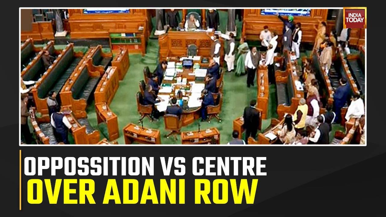 Opposition Vs Centre Over Adani Controversy: Lok Sabha Adjourned Till Monday Amid High Drama