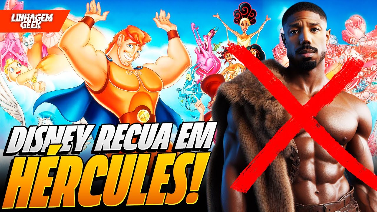HÉRCULES NÃO SERÁ NEGRO EM LIVE ACTION!