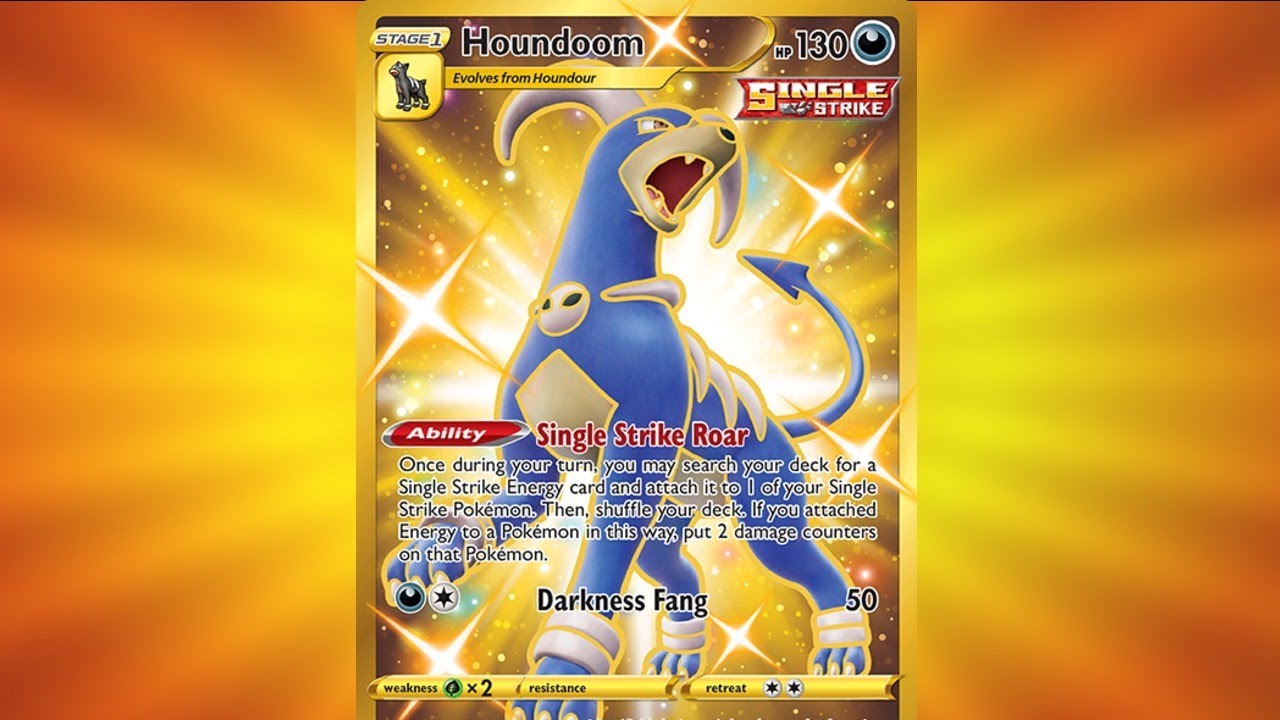 ZŁOTY HOUNDOOM - Pokemon Trading Card Game Online [PTCGO]