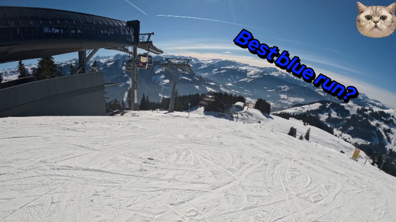 Brixen im Thale, Austria, ski run, 2a.