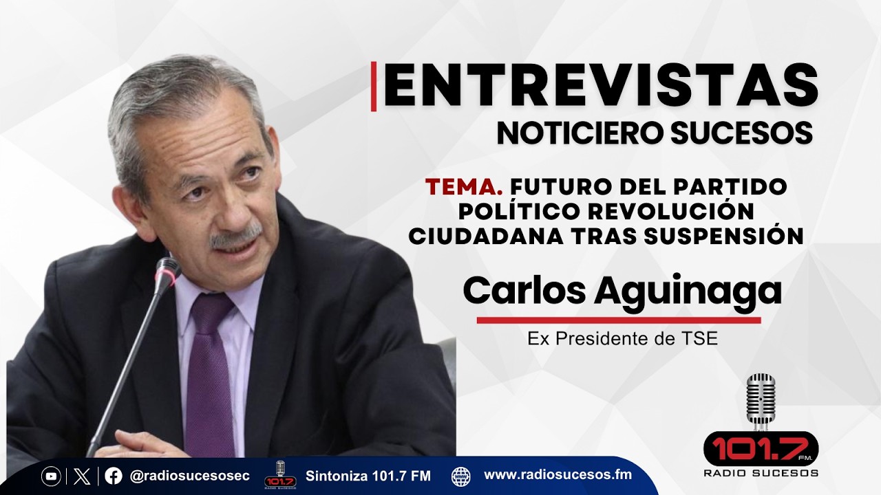 Entrevista Carlos Aguinaga, Ex Presidente de TSE