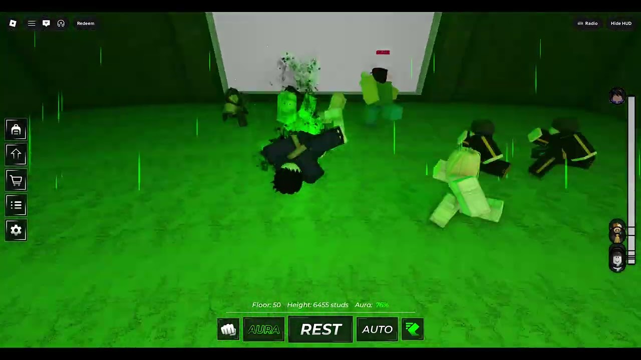 what happens if you finish the tower in re:aura