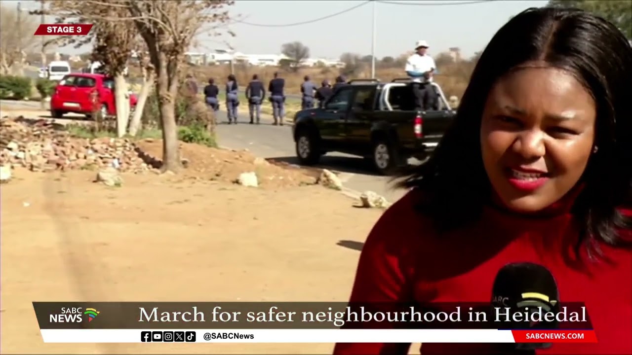 DA marches for safer neighborhood in Heidedal