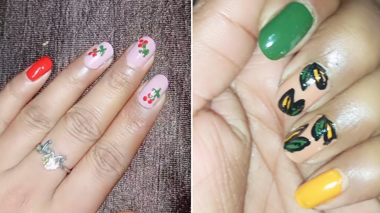 💅🏼nail art idea #nail design #nail art at home easily #style your nails #nail delight 🌸💅🏼🌱💕🎄💫