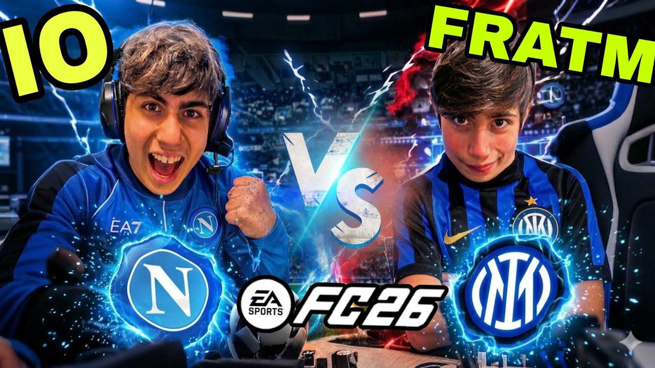 IO CONTRO MIO FRATELLO su FC26: LA RIVINCITA! 🔥