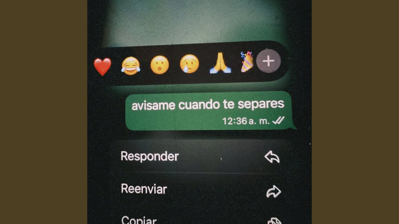 Avisame cuando te separes