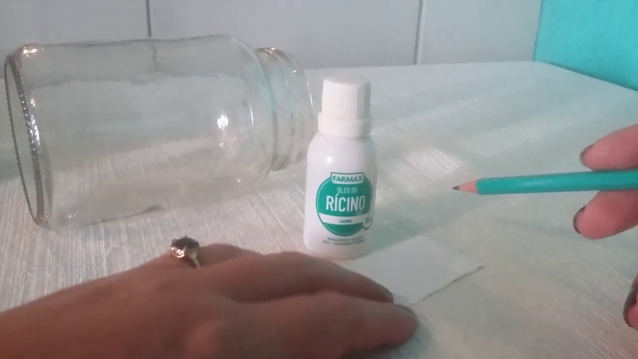 SEPARAÇÃO BRIGA NOJO com óleo de RÍCINO