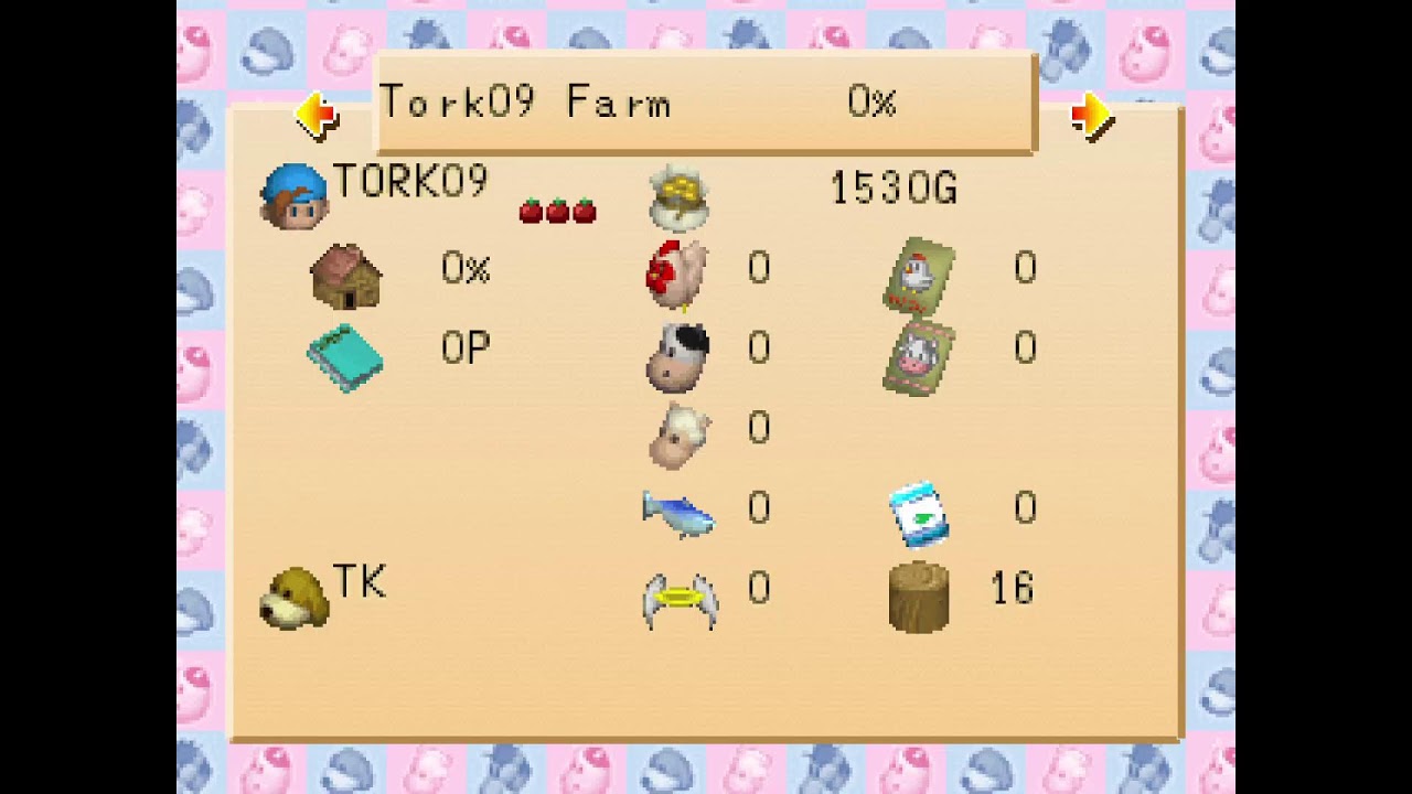 Harvest Moon Black to Nature : continuando com o game bora brincar um pouco #02