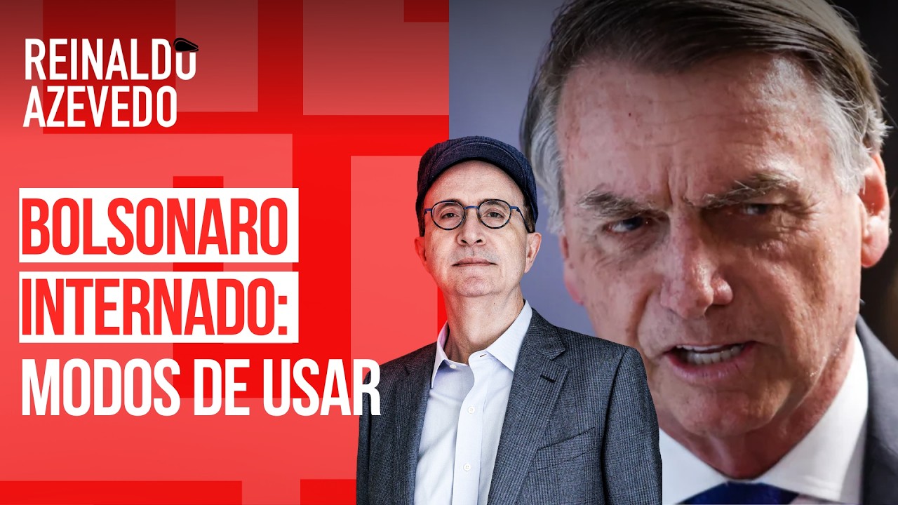 Reinaldo - Eleição: modos de usar a internação de Bolsonaro e a domiciliar