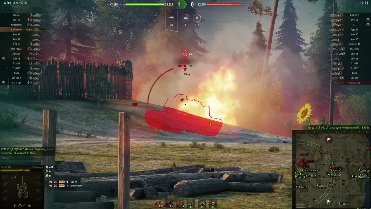 playing World of Tanks still I get bored part 1