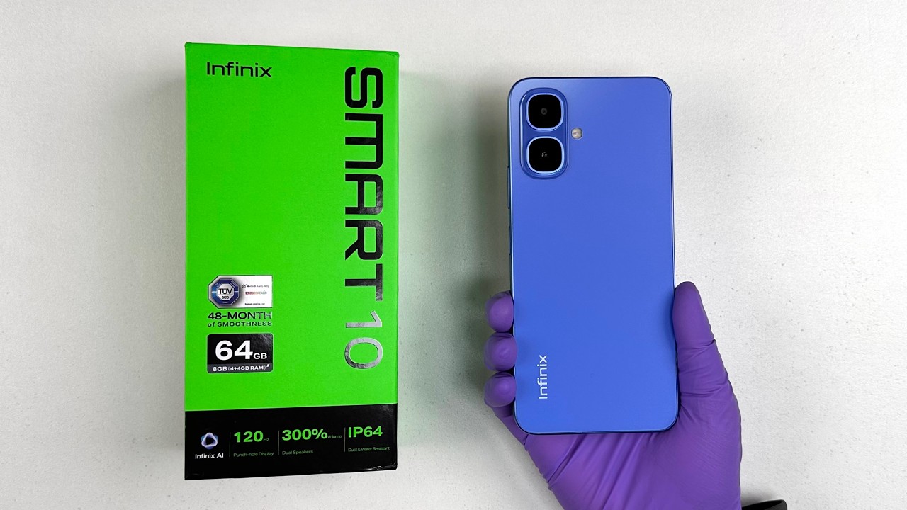 Infinix Smart 10 Unboxing - Camera Test - ASMR