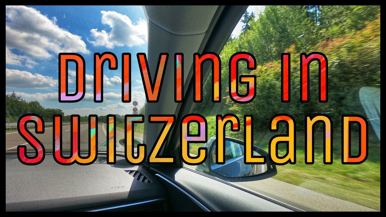 Driving in Switzerland | Zurich to Lucerne