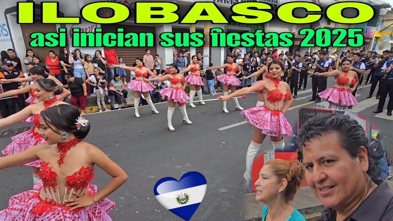 ILOBASCO, ASI EMPIEZAN LAS FIESTAS !!