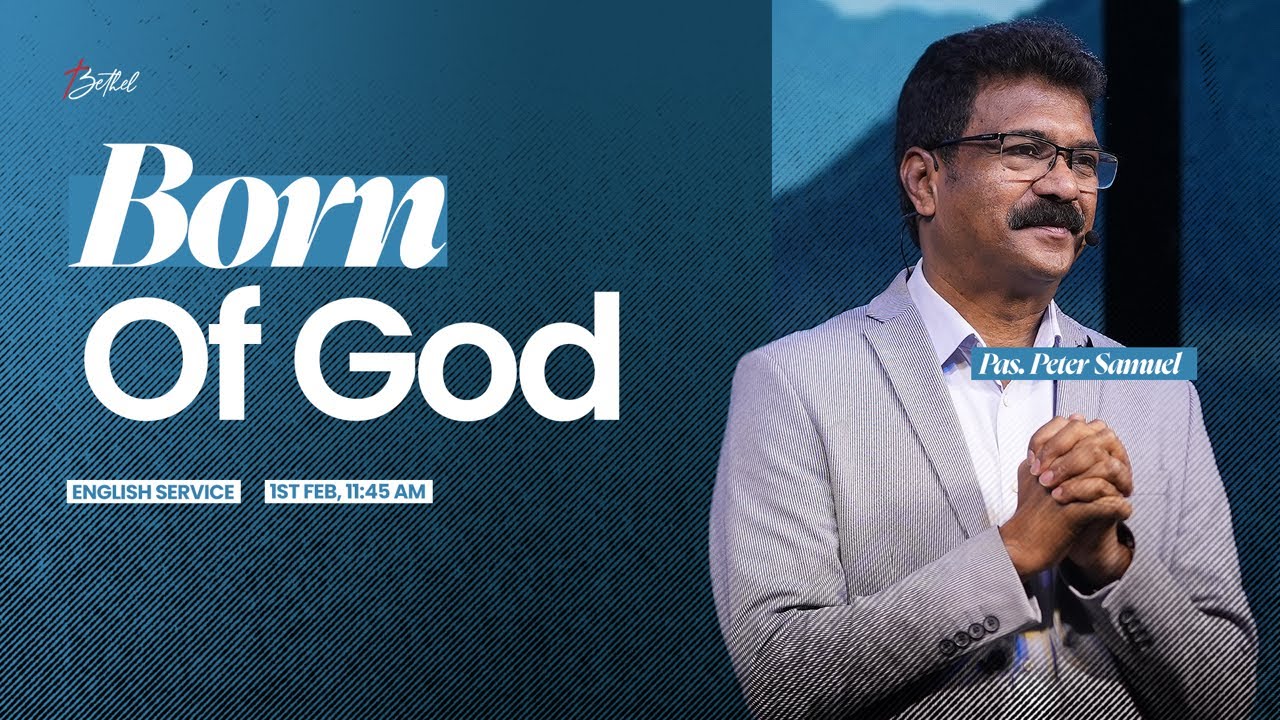 Bethel LIVE | English Service | 01st Feb 2026 | Ps.Peter Samuel | 11:45 AM (IST)