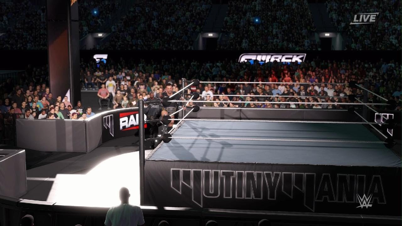 WWE 2K25 Mutiny Vs Wyatt's Sick Families MutinyMania elimination Match