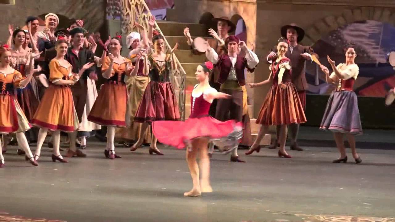 Kitri's entrance Nina Kaptsova
