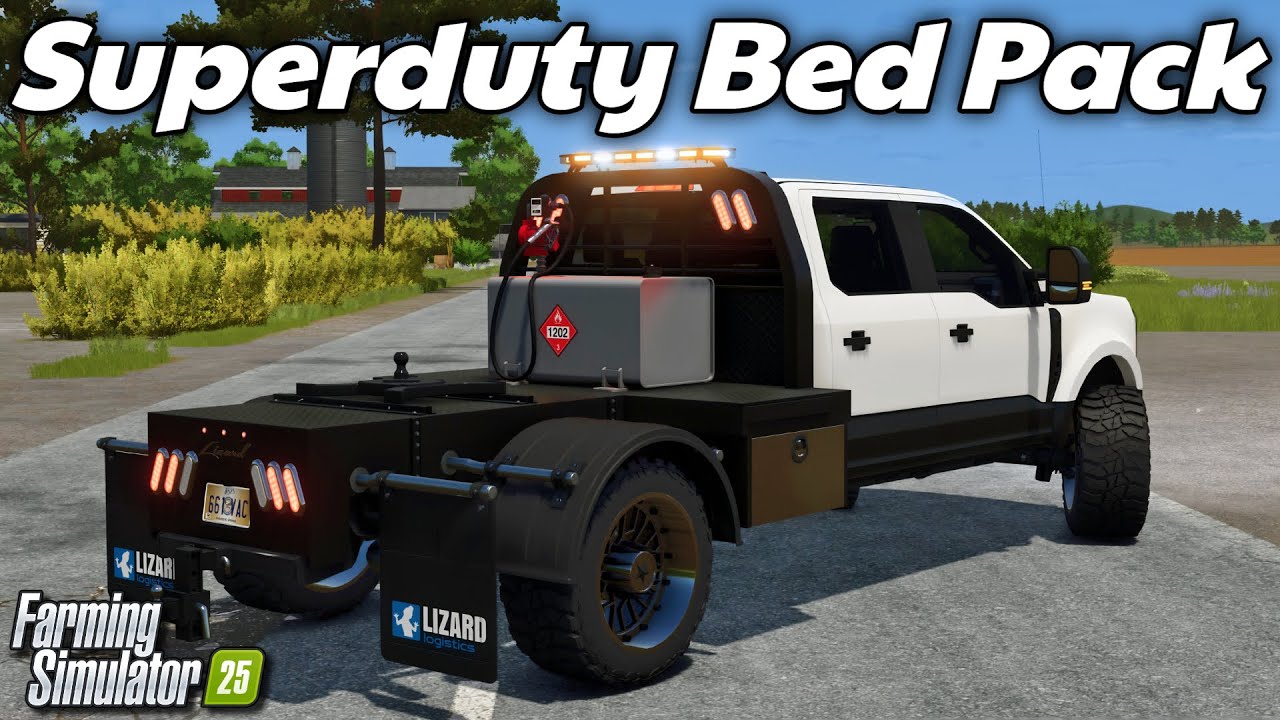 Superduty Bed Pack by Roughneck Modding Crew | FS25 Mods