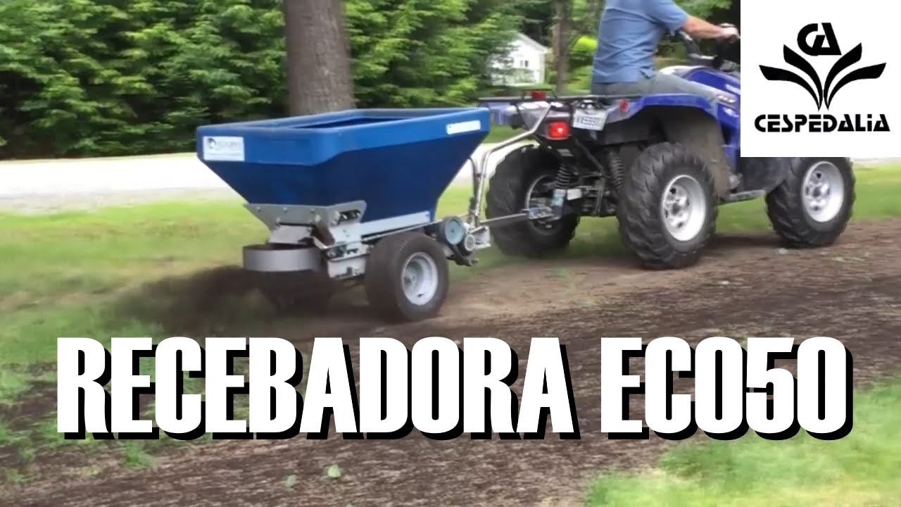 Recebadora de Arrastre Ecolawn Applicator ECO50 ☘️ Cespedalia
