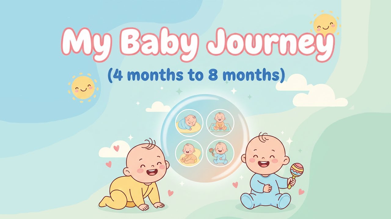 My Baby Journey (Part2/4): 4 Months to 8 Months