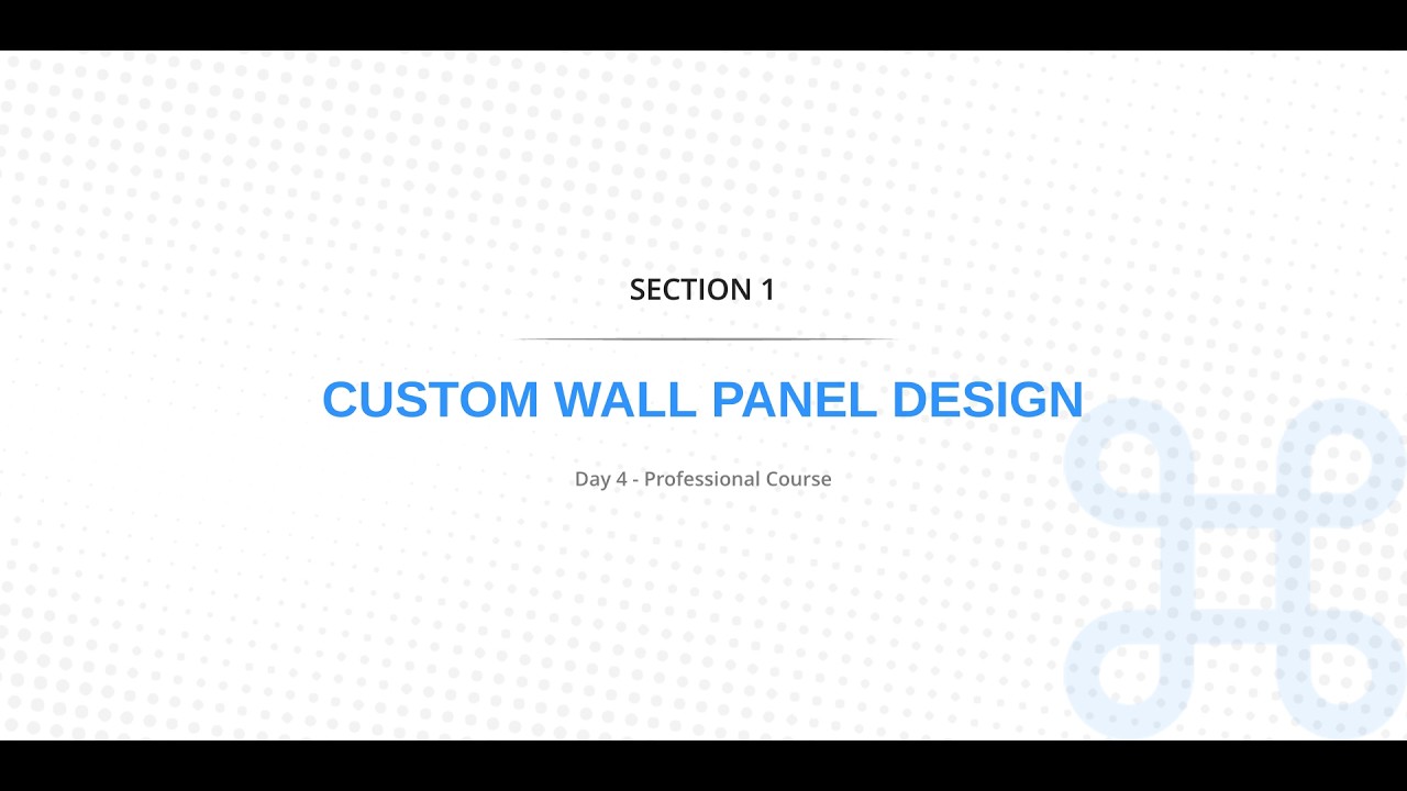 NAADI Onboarding I 1️⃣ How to Design Custom Wall Panels in NAADI | Advanced Wall Panel Tutorial