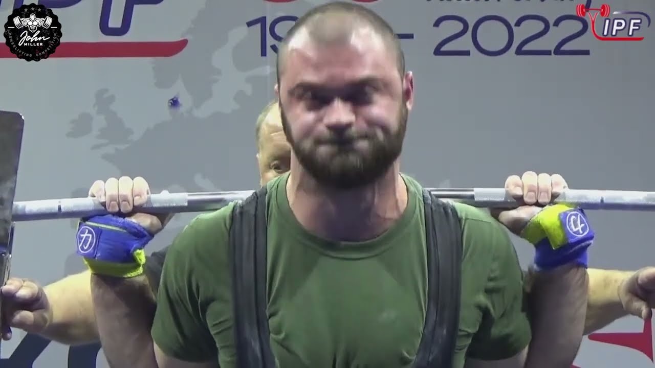Oleksandr Rubets - 2nd Place 1022.5kg Total - 105kg Class 2022 IPF World Open Championship