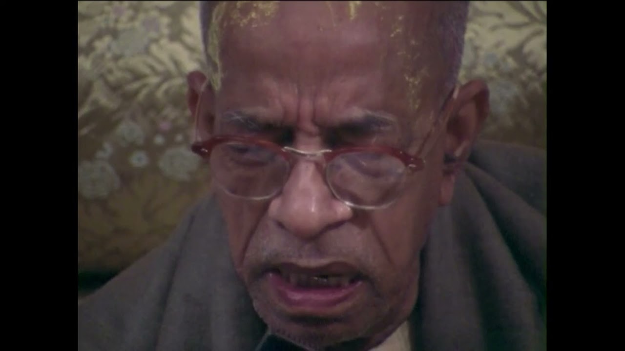 Srila Prabhupada's Video | Gaurāṅgera Duti Pada Recording on studio