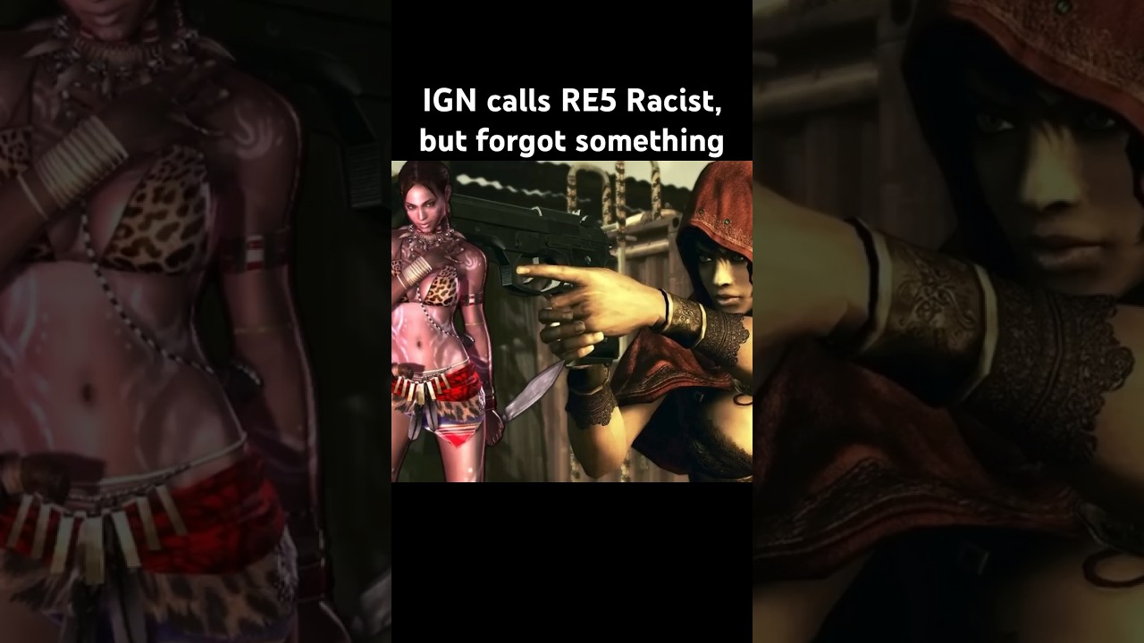 IGN называет RE5 расистской, но забыл две вещи #residentevil #gaming #ign