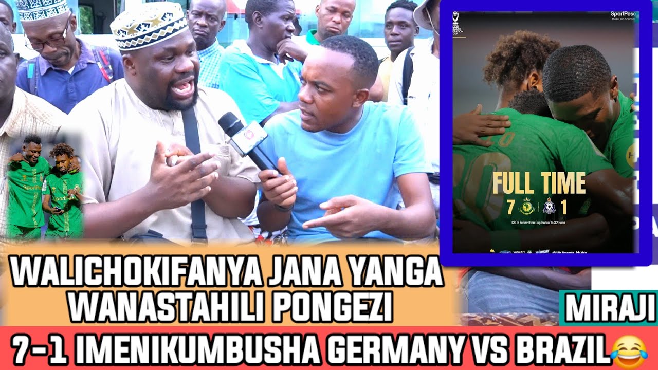 MIRAJI|YANGA WANASTAHILI PONGEZI| JANA KAMA GERMANY VS BRAZIL|VIONGOZI SIMBA BRAVO RUSHINE,KAGOM