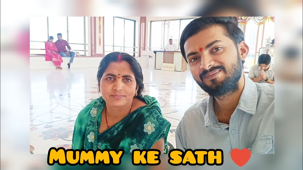 Maa ke sath Mandir Gya | Simple Sunday Family Vlog 