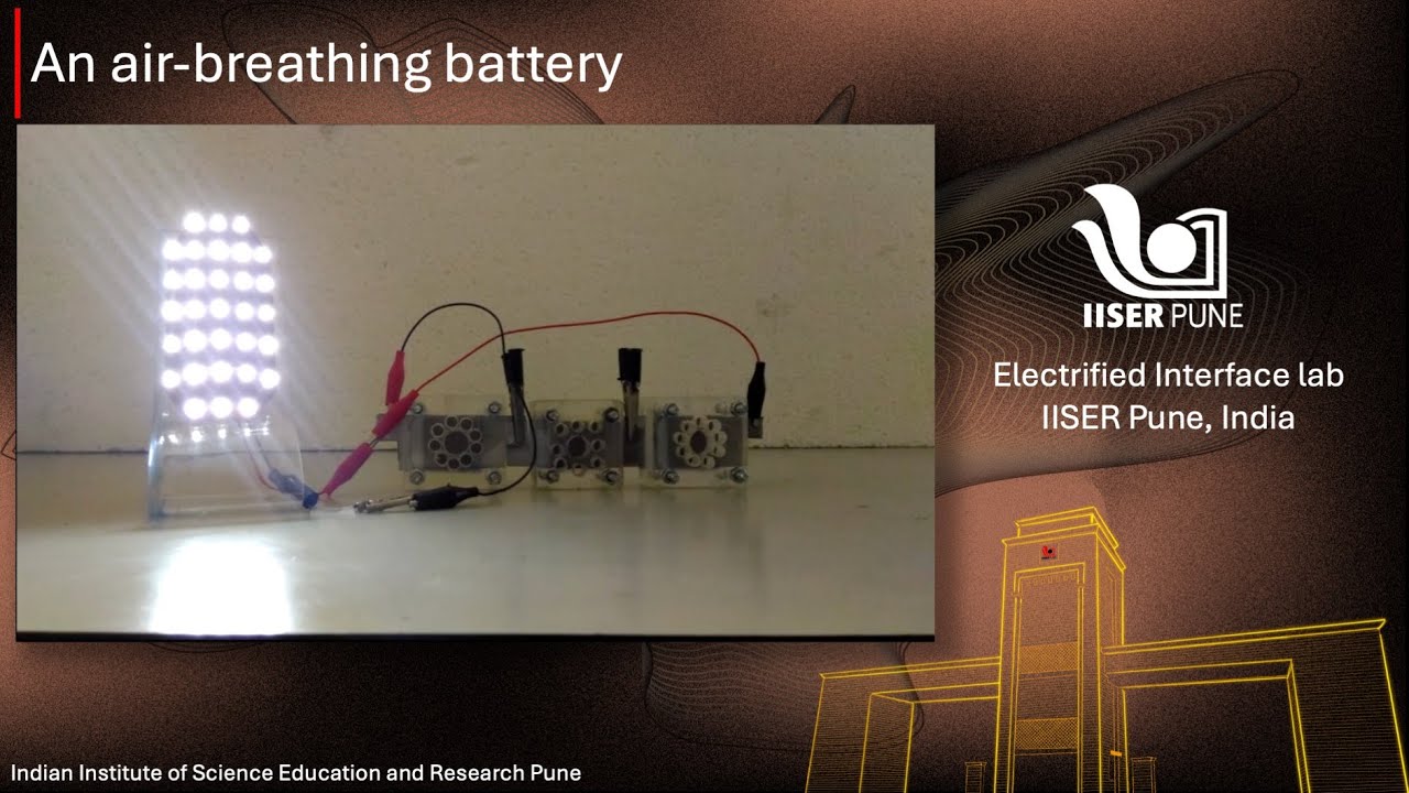 An air-breathing battery 2  |  IISER Pune- Electrochemistry