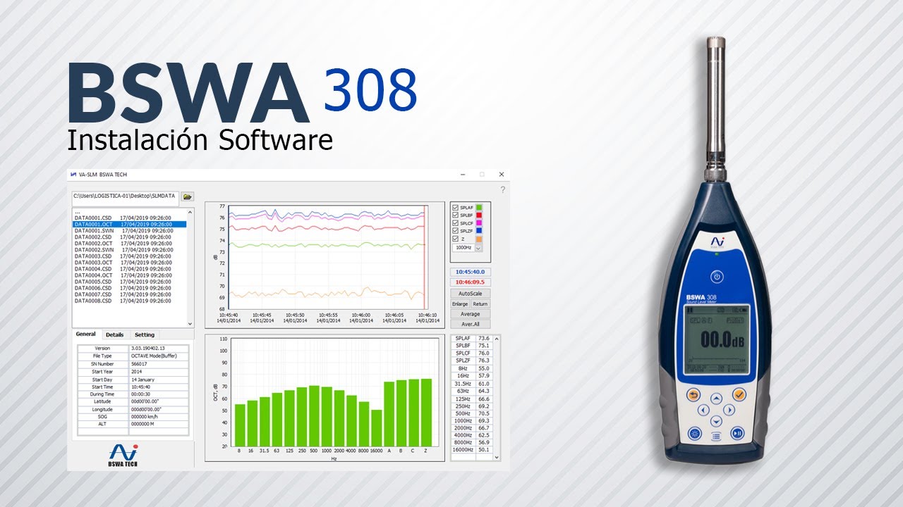 Instalación Software BSWA 308