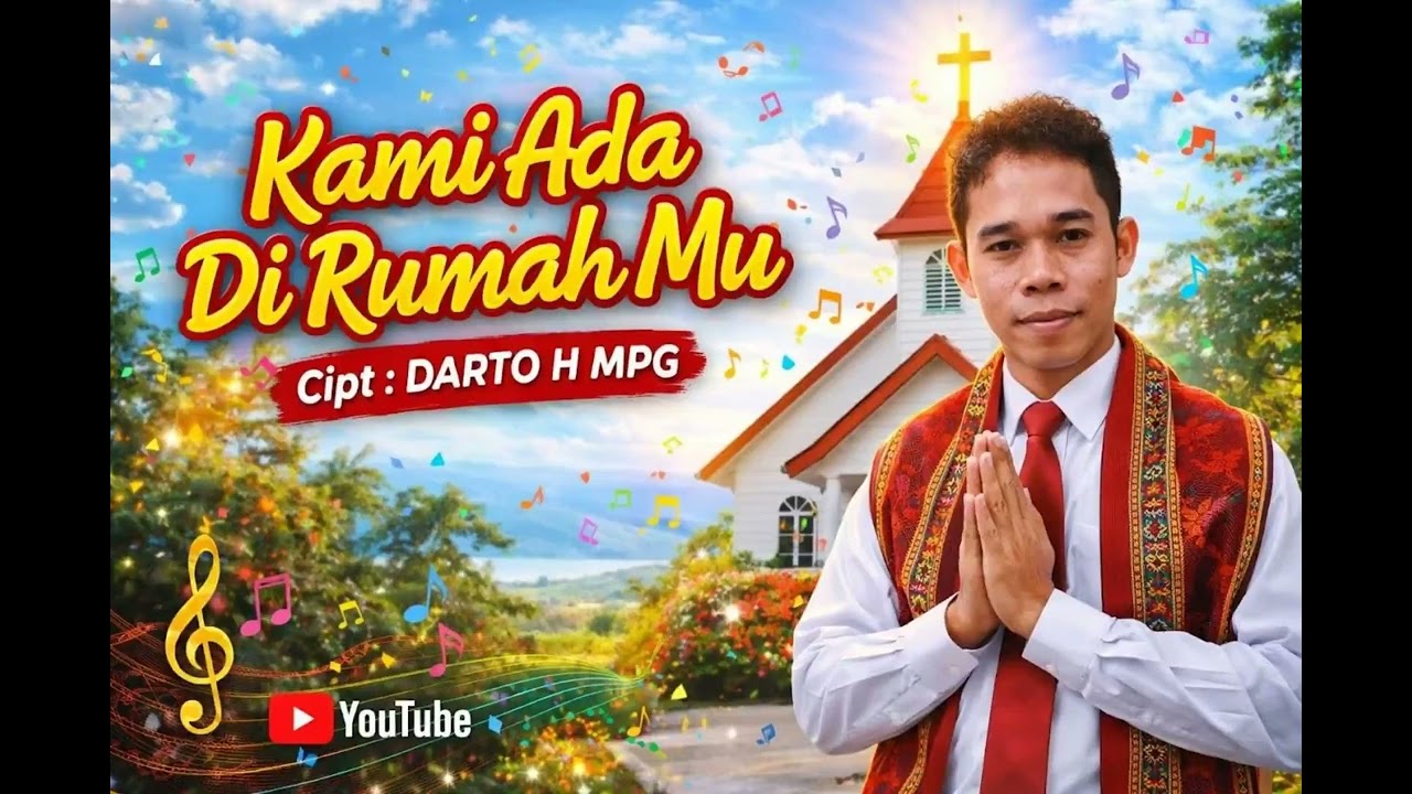 Lagu Rohani Kami Ada Di Rumah Mu Cipt Darto H mpg