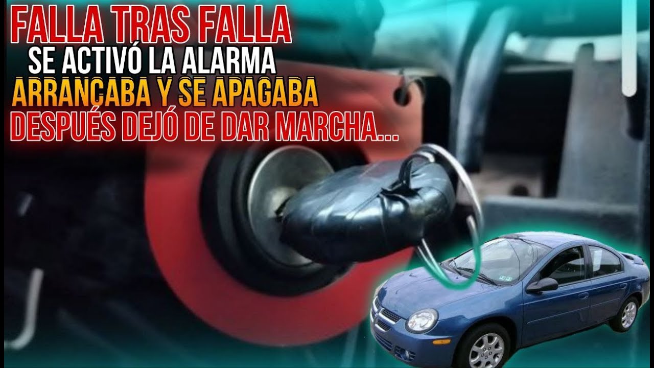 NEÓN 2003 SE ACTIVÓ LA ALARMA Y YA NO ENCENDIÓ