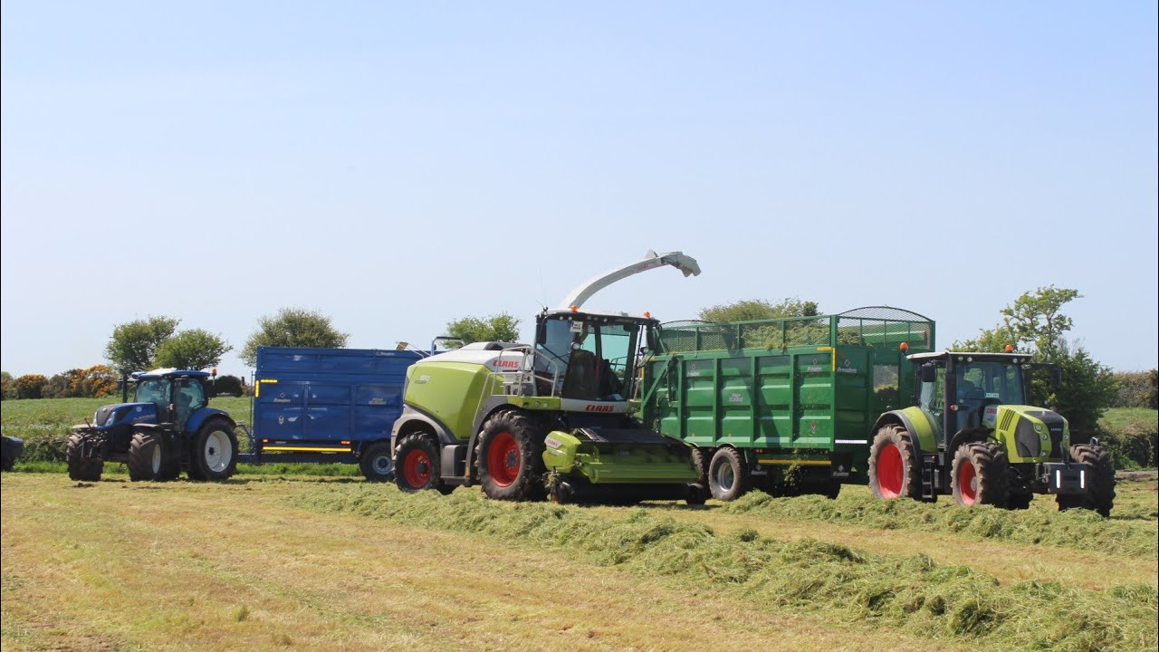 Gordan Northridge Silage 2018 With a New Claas 970