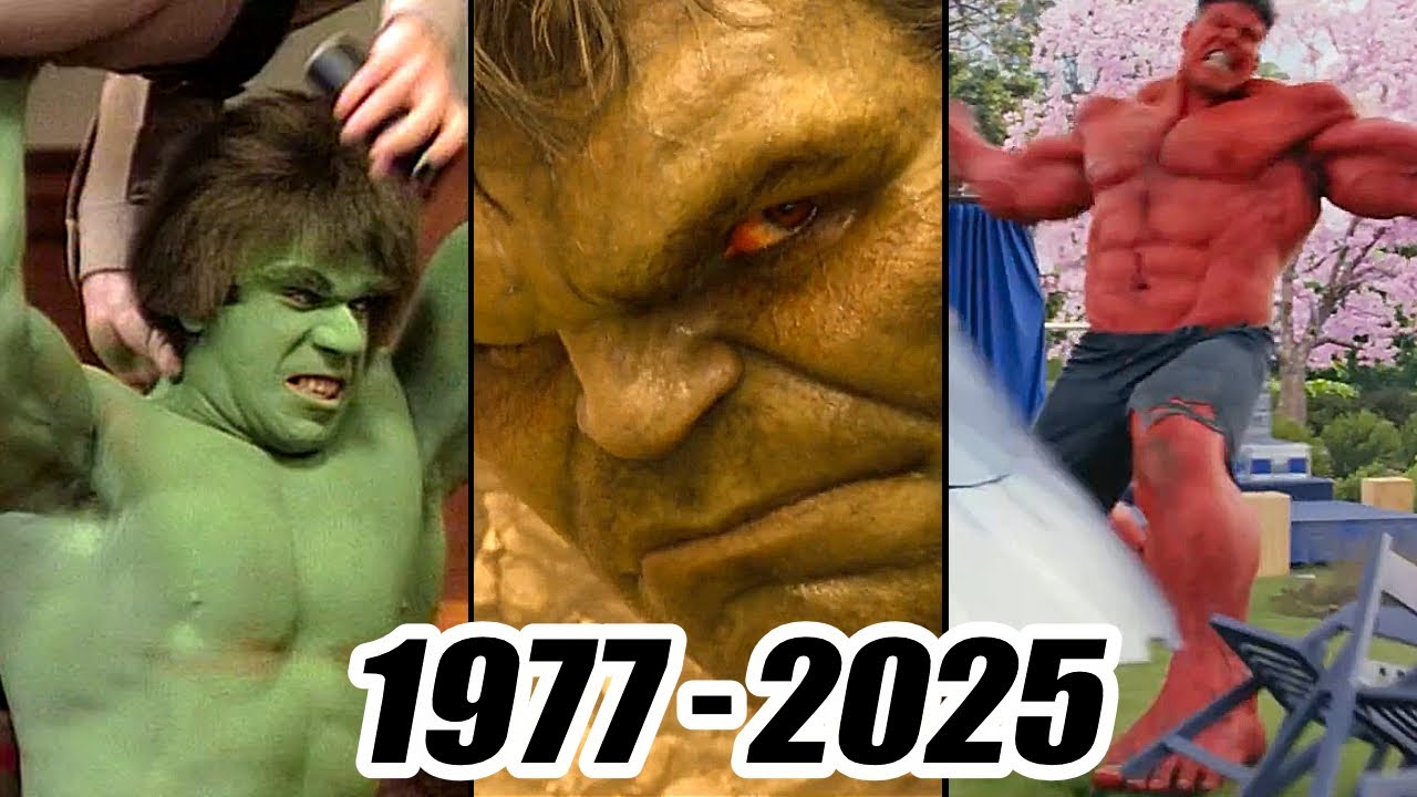 Evolution of HULK fighting | 1977-2025